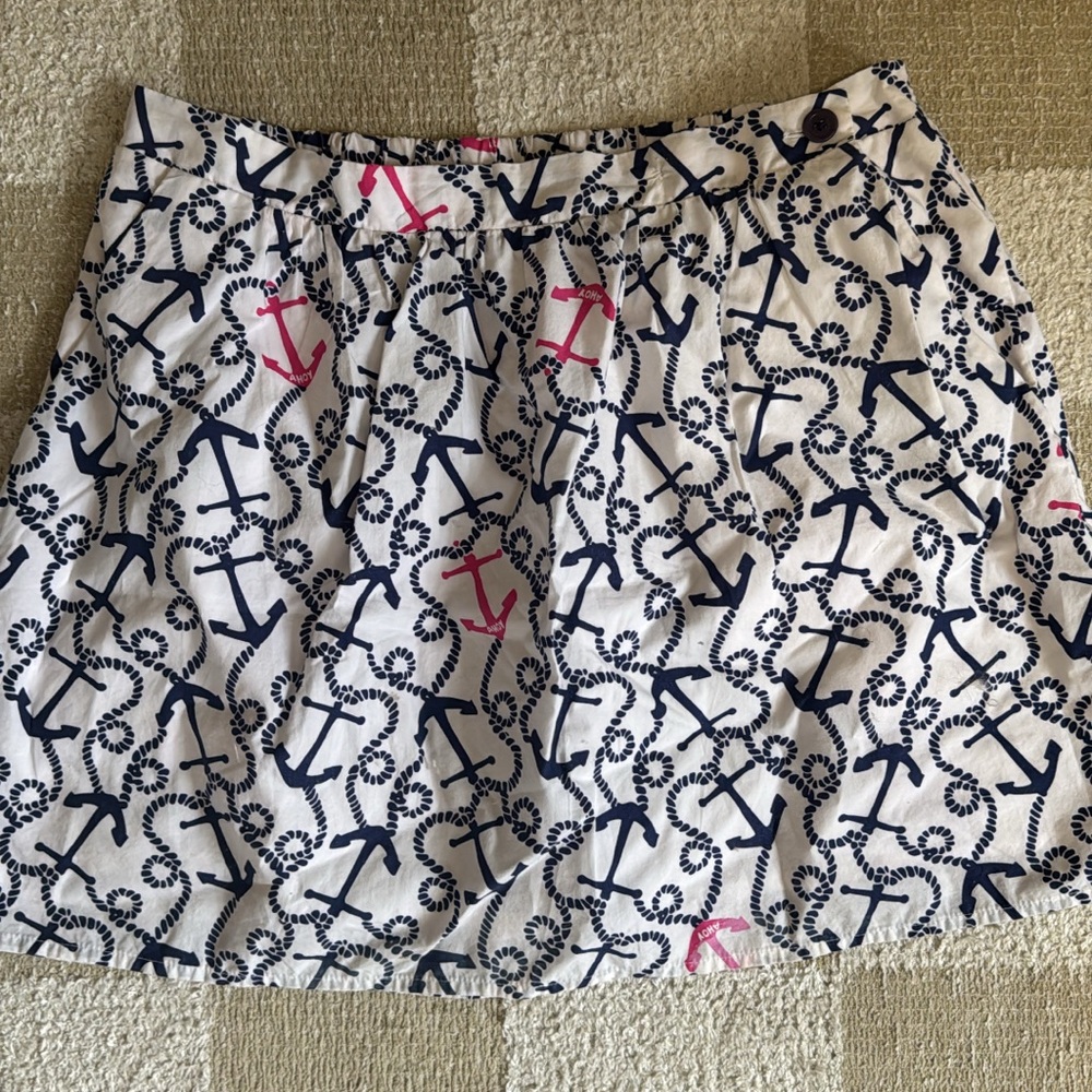 Lilly Pulitzer Anchor Skirt